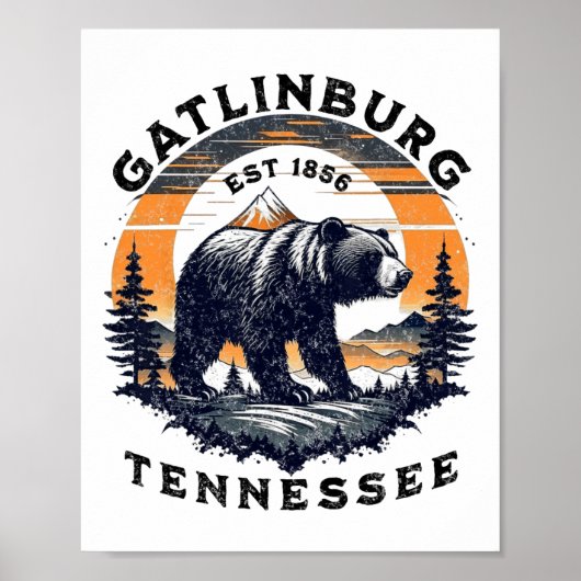 Poster Gatlinburg (Devant)