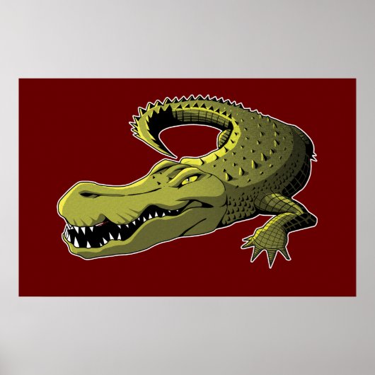 Poster Gator (Devant)