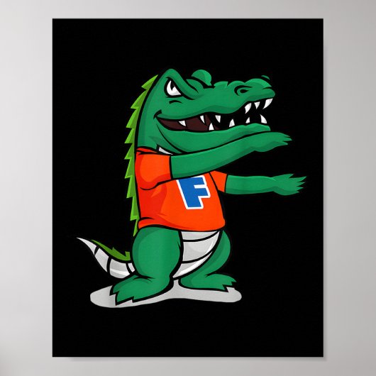 Poster Gator Chomp Gator Garçons Restez Hot (Devant)