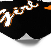 Poster Gator Girl Florida Heart Map Souvenir Gift For Wom (Coin)