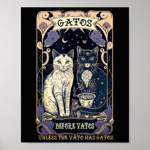 Poster Gatos Avant Vatos Sauf Si Le Vato A Gatos