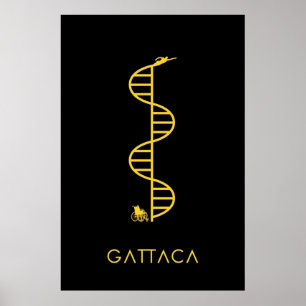 Poster GATTACA Black