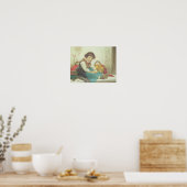 Poster Gauche en charge (Cuisine)