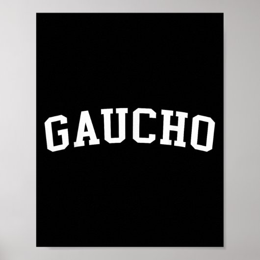 Poster Gaucho (Devant)