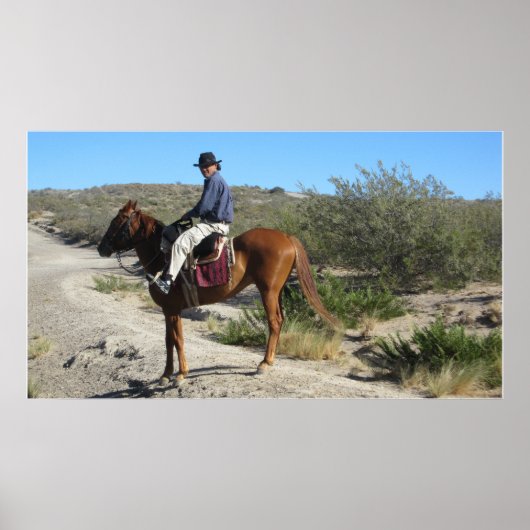 Poster Gaucho argentin (Devant)