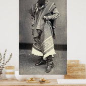 Poster Gaucho de la République argentine 1868 (Cuisine)