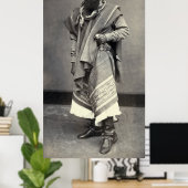 Poster Gaucho de la République argentine 1868 (Bureau à domicile)