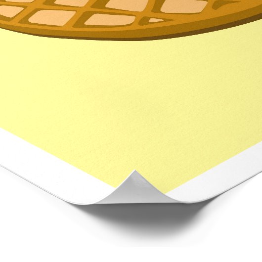 Poster gaufre (Coin)