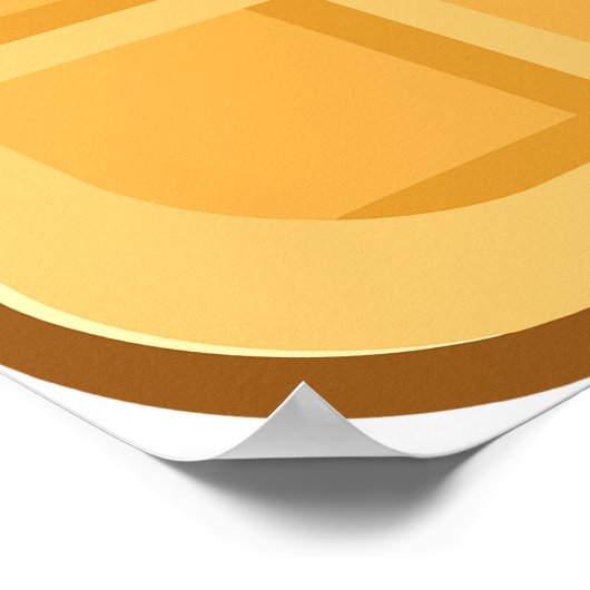 Poster Gaufre (Coin)