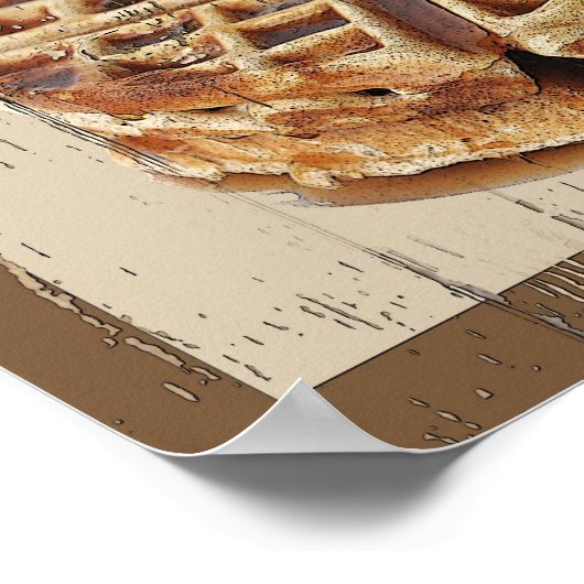 Poster gaufres (Coin)