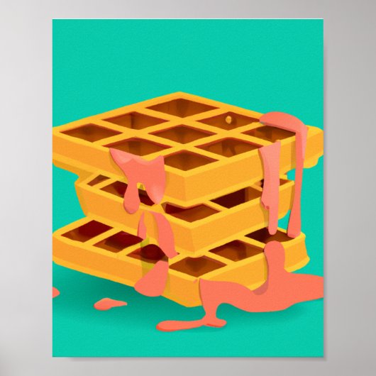 Poster gaufres > crêpes (Devant)