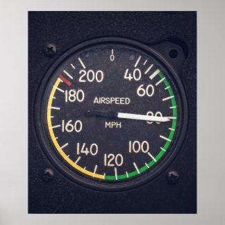 Poster Gauge de l'Airspeed