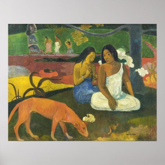 Poster Gauguin - Arearea 1892 (Devant)