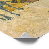 Poster Gauguin - Breton Girl Spinning 1889 (Coin)