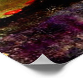 Poster Gauguin - Cabine de chaume sous les palmiers (Coin)