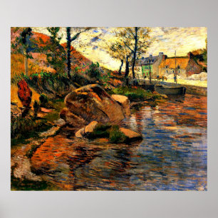 Poster Gauguin - Cove En Face Du Port De Pont-Aven,