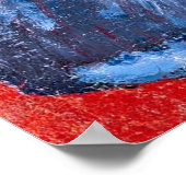 Poster Gauguin - Femme à la Fleur, peinture portrait (Coin)