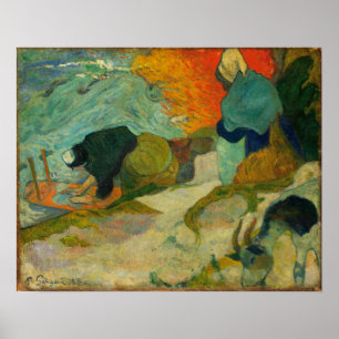 Poster Gauguin - Femmes-Filles À Arles 1888