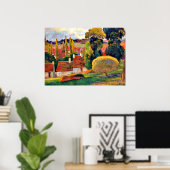 Poster Gauguin : Ferme en Bretagne (Bureau à domicile)