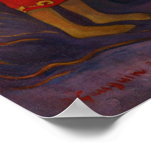 Poster Gauguin - I Raro Te Oviri (Sous Pandanus) 1891 (Coin)