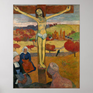 Poster Gauguin - Le Christ Jaune 1889