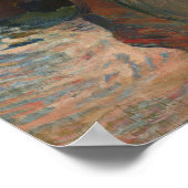 Poster Gauguin - Le Flageolet Player Sur La Falaise 1889 (Coin)