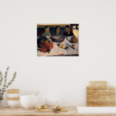 Poster Gauguin - Le Repas 1891 (Cuisine)