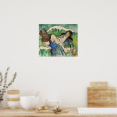 Poster Gauguin - Les rameurs d'algues 1888 (Cuisine)