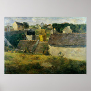 Poster Gauguin - Maisons À Vaugirard 1880