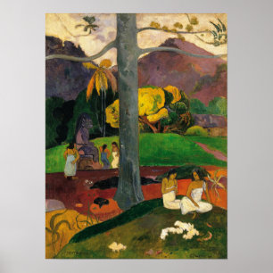 Poster Gauguin - Mata Mua (Dans Les Temps Anciens) 1892