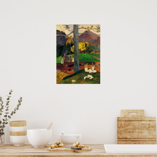 Poster Gauguin - Mata Mua (Dans Les Temps Anciens) 1892 (Cuisine)