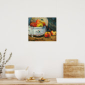 Poster Gauguin - Nature morte aux pêches (Cuisine)