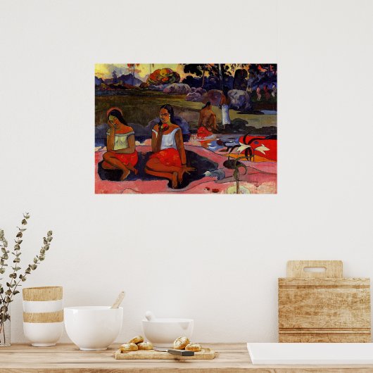 Poster Gauguin - Nave Nave Moe (Cuisine)