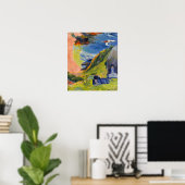 Poster Gauguin - Outre Mer 1889 (Bureau à domicile)