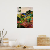 Poster Gauguin - Paysage Martinique (Cuisine)