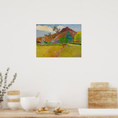 Poster Gauguin - Paysage tahitien 1891 (Cuisine)