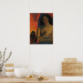 Poster Gauguin - Poèmes barbares (Cuisine)