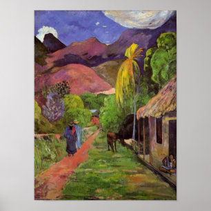 Poster Gauguin - Route à Tahiti