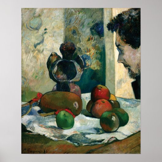 Poster Gauguin - Vie Encore Avec Profil De Laval 1886 (Devant)
