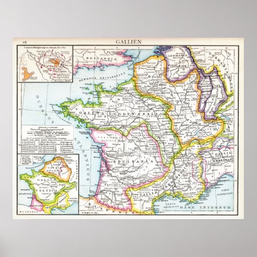 Poster Gaule romaine (Devant)