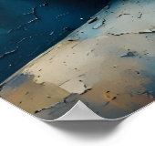 Poster Gautama Buddha Painting - Modern Impasto Art (Coin)