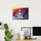 Poster Gautama Siddhartha Bouddha (Bureau à domicile)