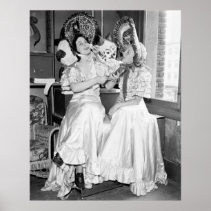 Poster Gay 90's Party : 1938