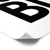 Poster Gay est le nouveau Black (Coin)