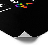 Poster Gay Lgbt Mariage Pour M. Et M. Lune De Miel (Coin)