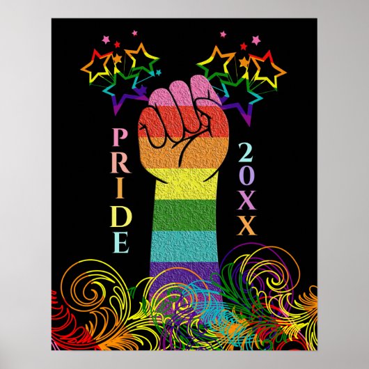 Poster Gay LGBTQ Pride Mois L'amour gagne la première en  (Devant)