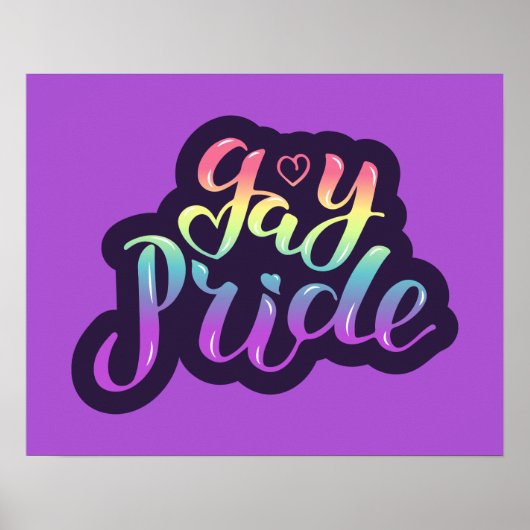 Poster Gay pride (Devant)