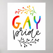 Poster Gay pride (Devant)