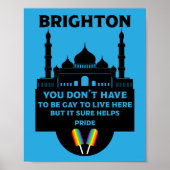 Poster Gay pride Brighton (Devant)