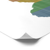 Poster Gay pride Rainbow du New Jersey (Coin)